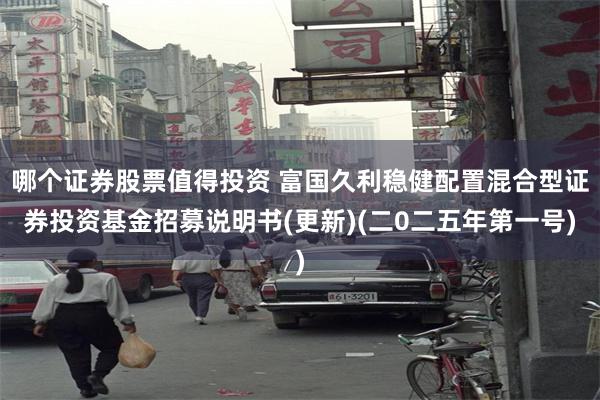 哪个证券股票值得投资 富国久利稳健配置混合型证券投资基金招募说明书(更新)(二0二五年第一号)