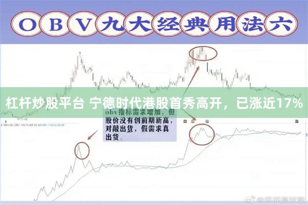 杠杆炒股平台 宁德时代港股首秀高开，已涨近17%
