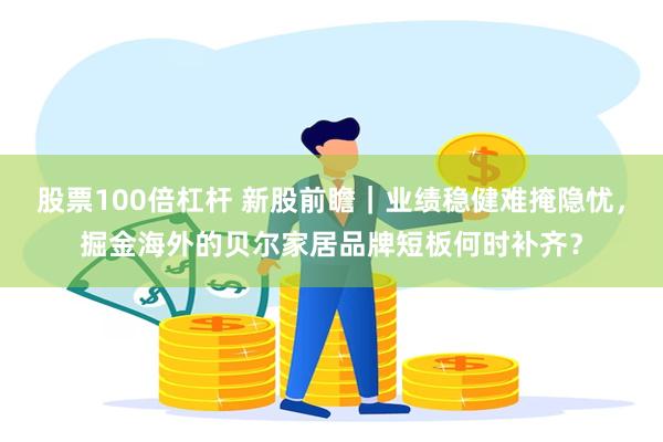 股票100倍杠杆 新股前瞻｜业绩稳健难掩隐忧，掘金海外的贝尔家居品牌短板何时补齐？